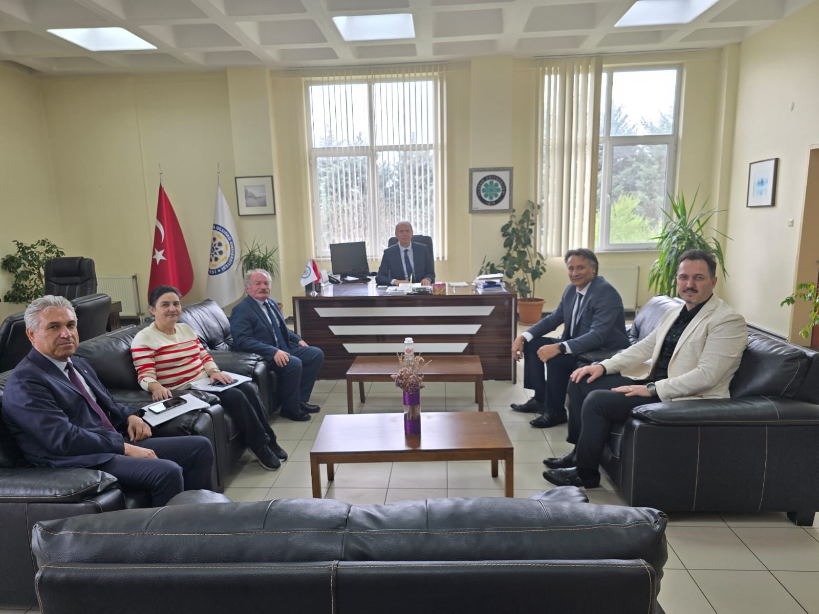 BURSA ULUDAĞ ÜNİVERSİTESİ ZİRAAT FAKÜLTESİ DEKANLIĞI ZİYARETİ