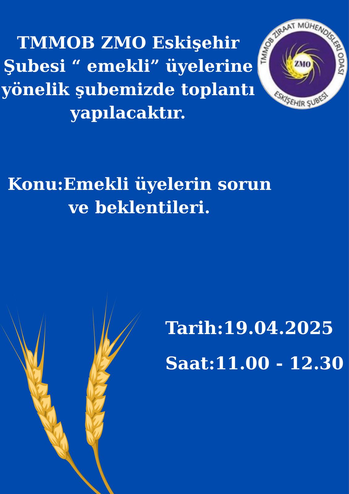 EMEKLİLER TOPLANTISI-19.04.2025