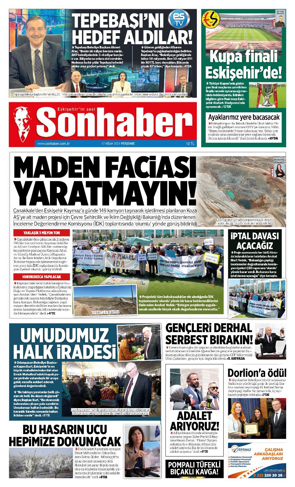 SON HABER - BU HASARIN UCU HEPİMİZE DOKUNACAK-16  NİSAN 2025