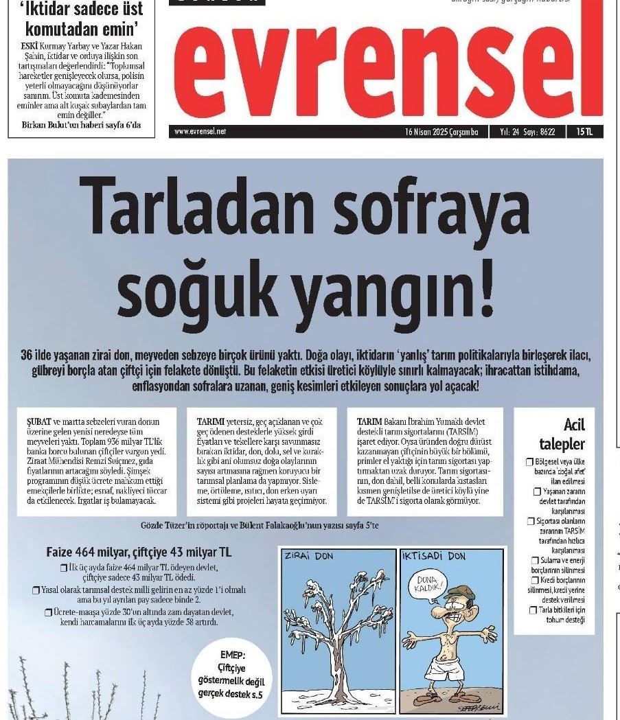 EVRENSEL GAZETESİ YOUTUBE YAYINI