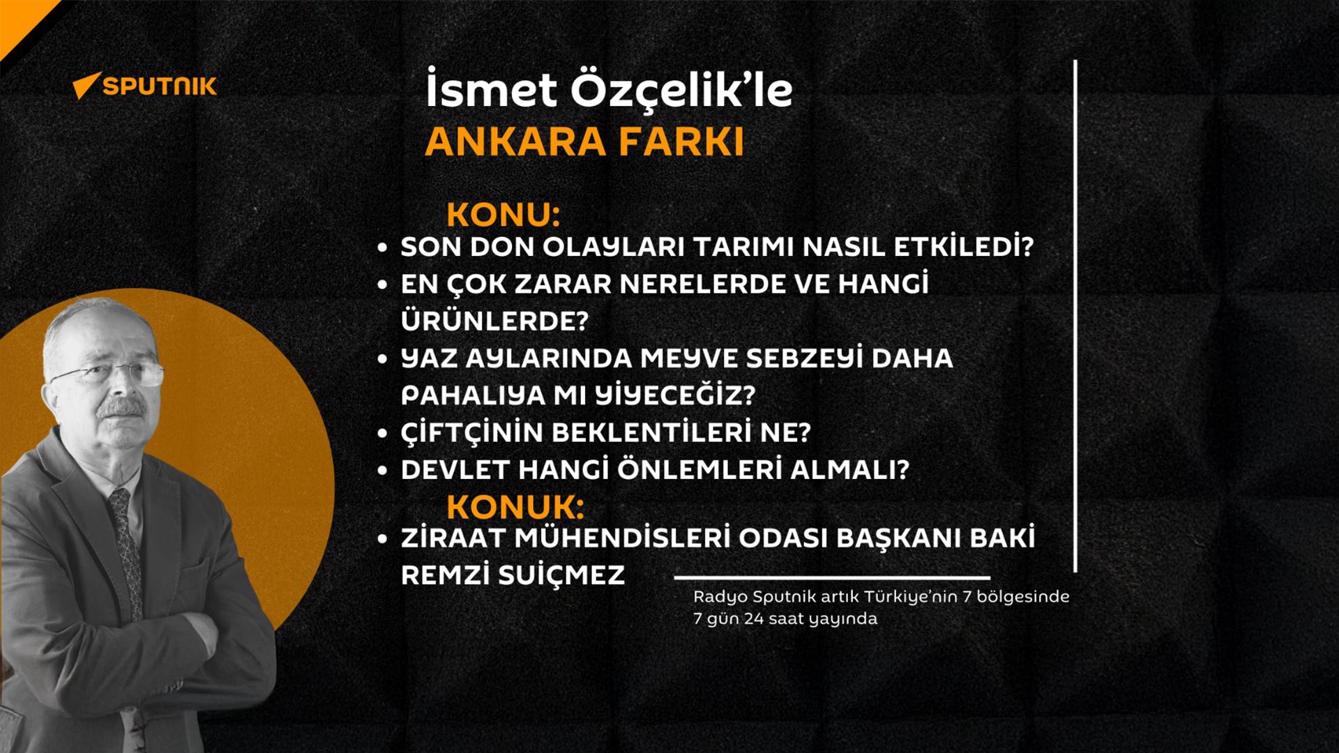 SPUTNIK - "İSMET ÖZÇELİK'LE ANKARA FARKI PROGRAMI"