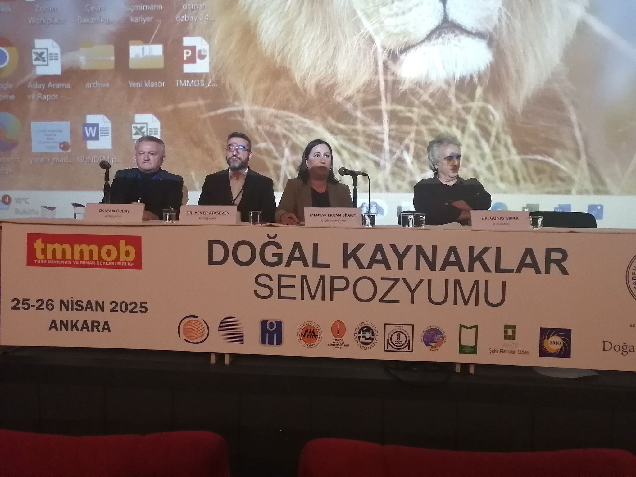 TMMOB DOĞAL KAYNAKLAR SEMPOZYUMU GERÇEKLEŞTİRDİ