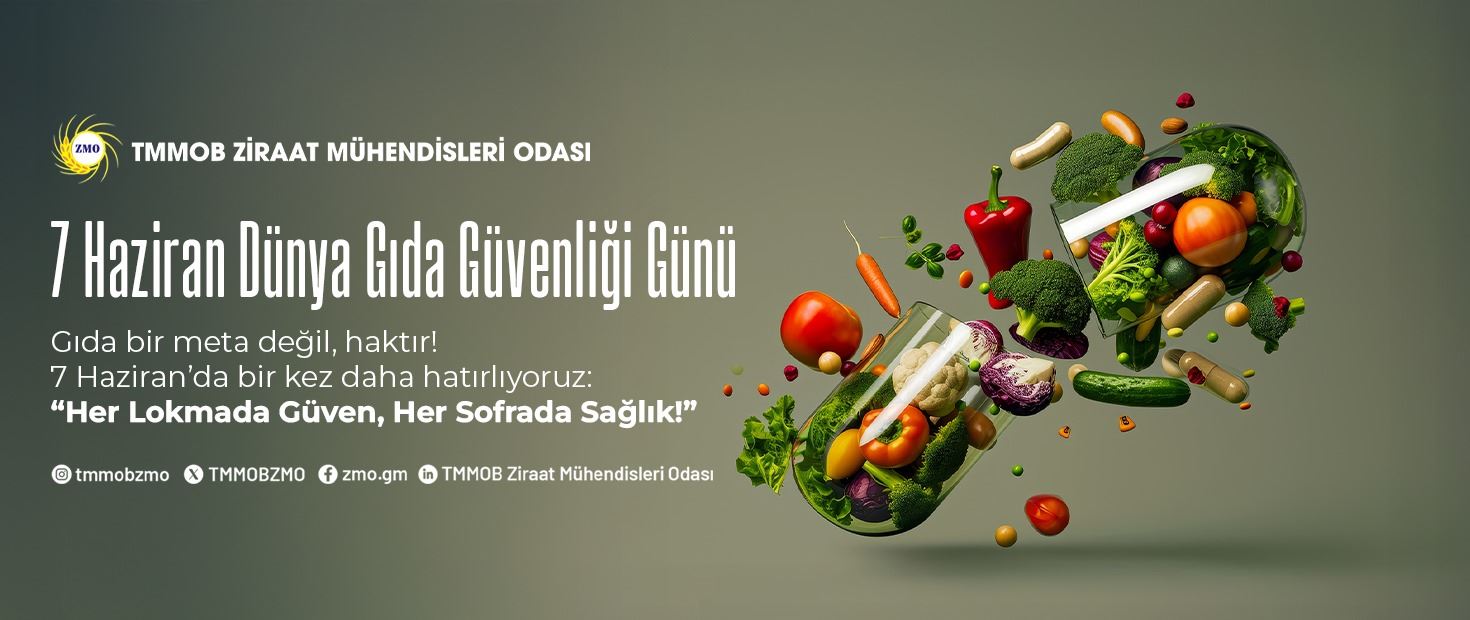 7 HAZİRAN DÜNYA GIDA GÜVENLİĞİ GÜNÜ