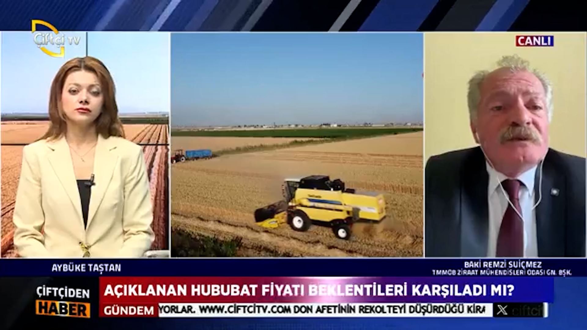 ÇİFTÇİ TV – “ÇİFTÇİDEN HABER” PROGRAMI