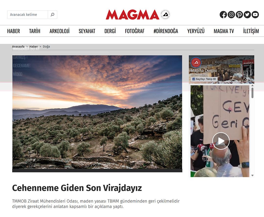 MAGMADERGİSİ.COM: CEHENNEME GİDEN SON VİRAJDAYIZ-10 TEMMUZ 2025