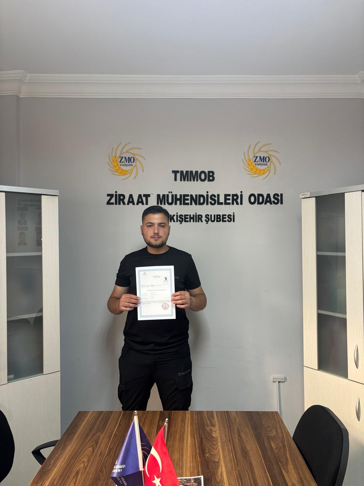 BİYOSİDAL ÜRÜN UYGULAYICI SERTİFİKALARI TESLİMİ 11/07/2025