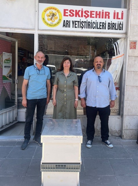 ARICILAR BİRLİĞİ BAŞKANI ZİYARETİ