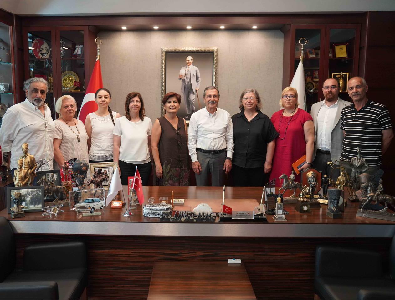 ESKİŞEHİR DOĞA VE YAŞAM PLATFORUMU TEMSİLCİLERİ'NİN TEPEBAŞI BELEDİYE BAŞKANI AHMET ATAÇ'I ZİYARETİ-25 TEMMUZ 2025