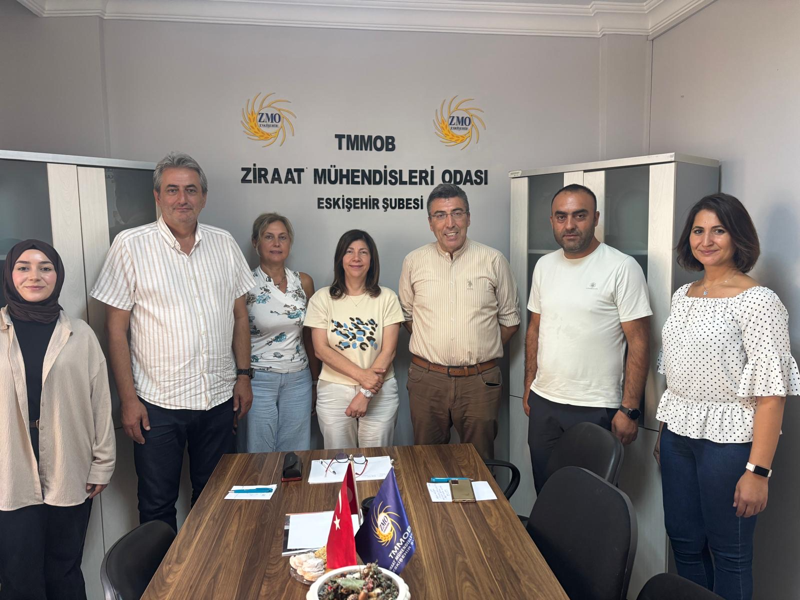 EBB TARIMSAL HİZMETLER DAİRE BAŞKANLIĞI İLE TOPLANTI GERÇEKLEŞTİRİLDİ. 16/08/2025