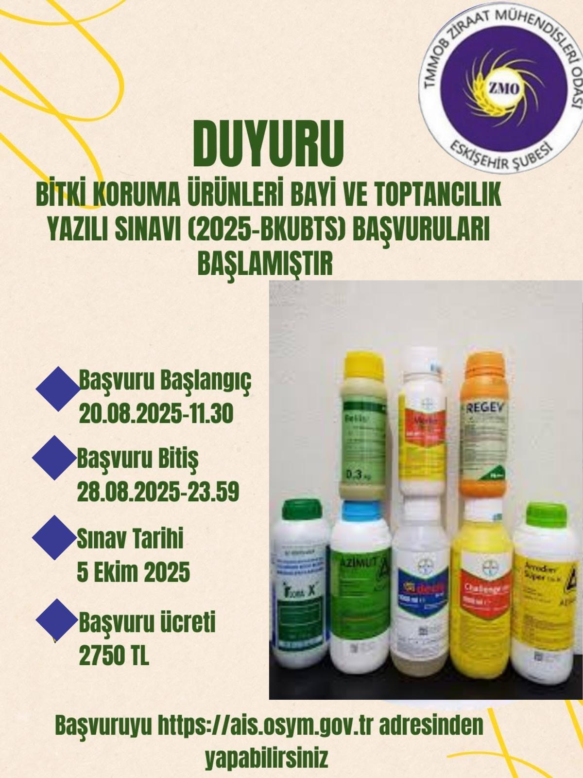 BKÜ SINAV DUYURUSU- 20/08/2025 