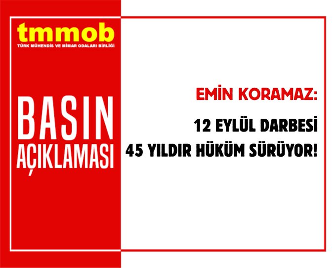 12 EYLÜL DARBESİ 45 YILDIR HÜKÜM SÜRÜYOR!