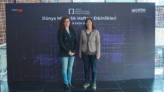 5-6 EKİM DÜNYA MİMARLIK HAFTASI ETKİNLİKLERİNDE ZMO ESKİŞEHİR ŞUBESİ KATILIM SAĞLADI