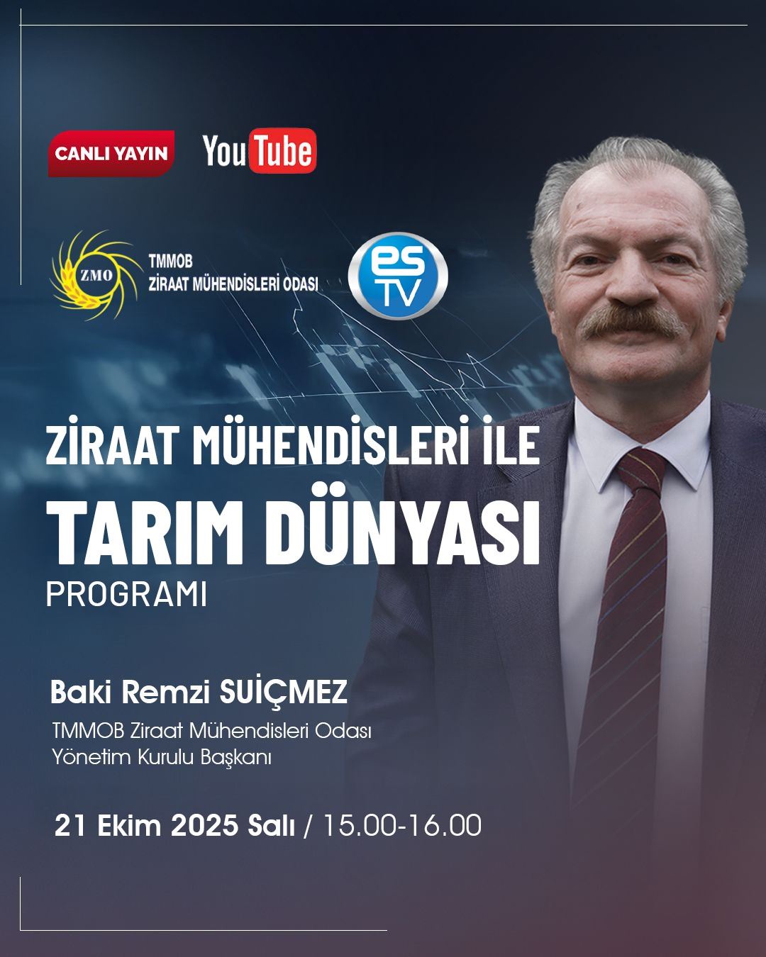ES TV - ZİRAAT MÜHENDİSLERİYLE TARIM DÜNYASI-21 EKİM 2025