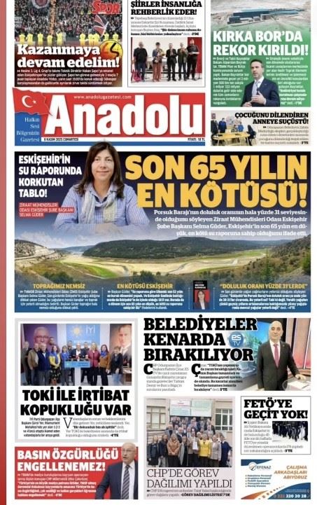 ANADOLU: SON 65 YILIN EN KÖTÜSÜ-8 KASIM 2025
