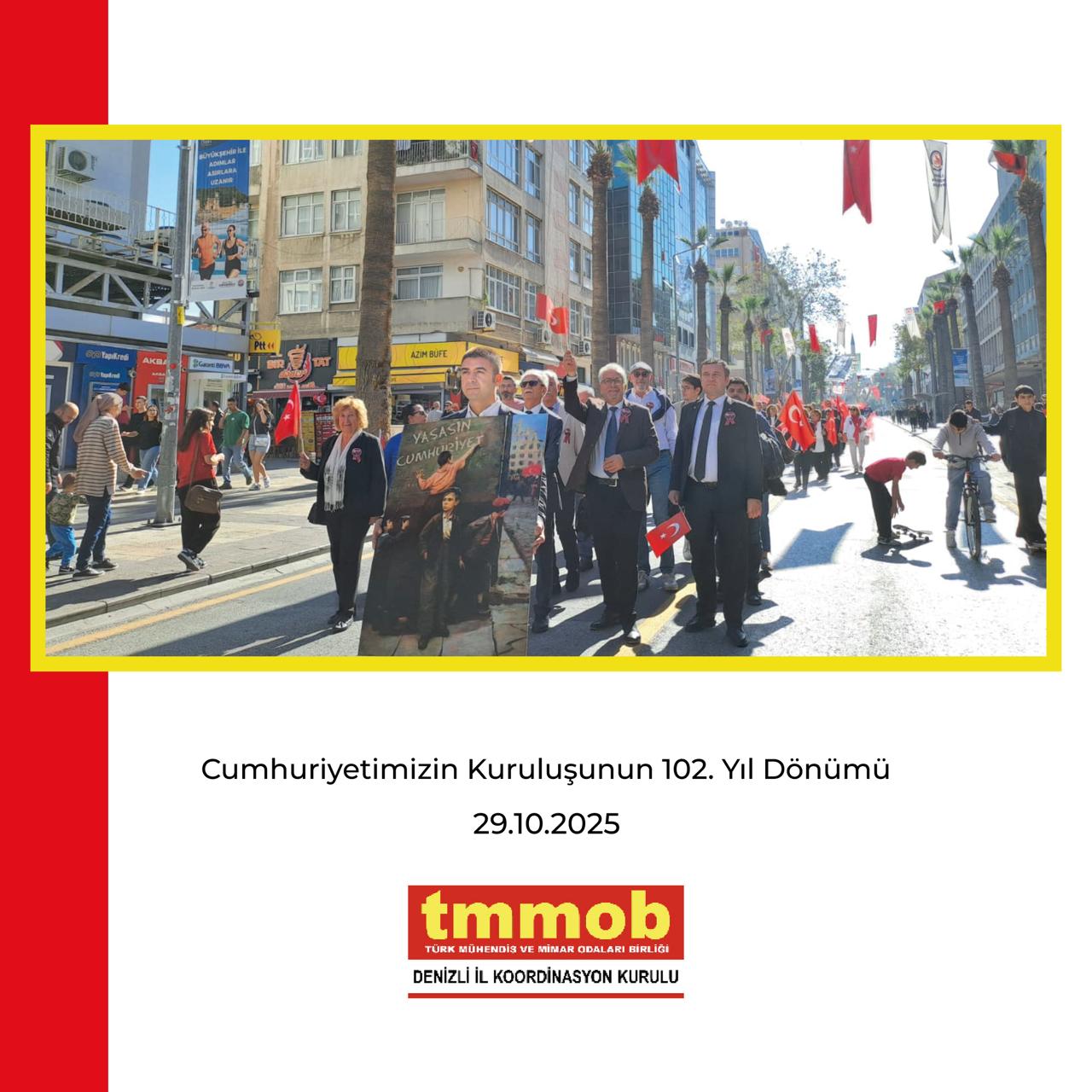 29 EKİM CUMHURİYET YÜRÜYÜŞÜ