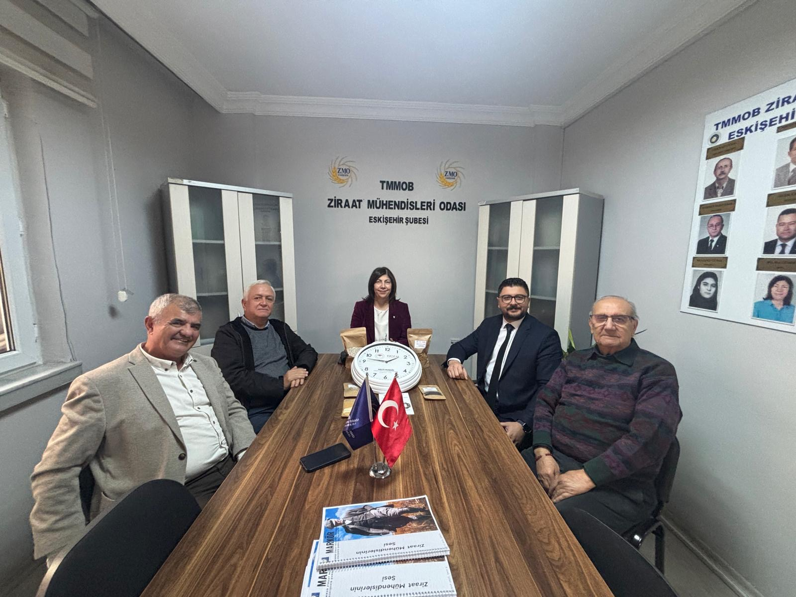 TAGEM GEÇİT KUŞAĞI ARAŞTIRMA ENSTİTÜSÜ MÜDÜRÜ’NÜN ŞUBEMİZE ZİYARETİ-18/11/2025
