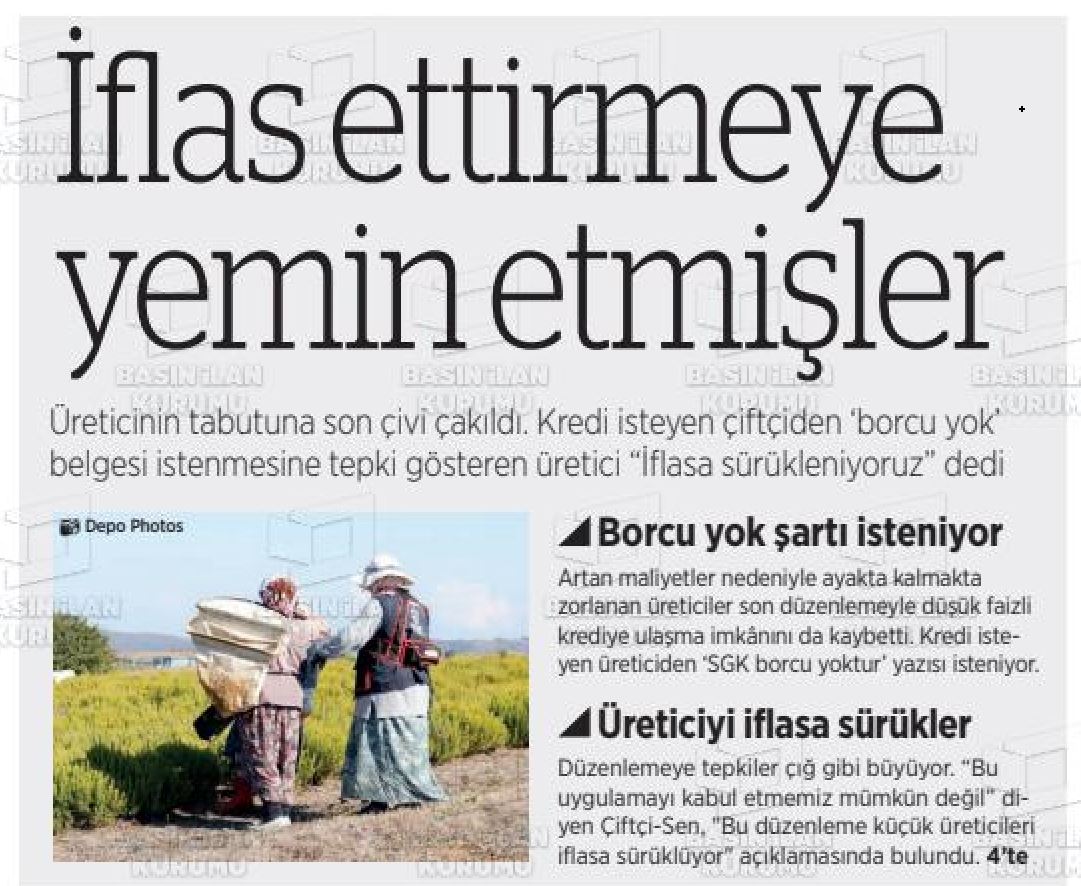 BİRGÜN GAZETESİ: ÖLÜM FERMANINI KABUL ETMİYORUZ- 20 OCAK 2026