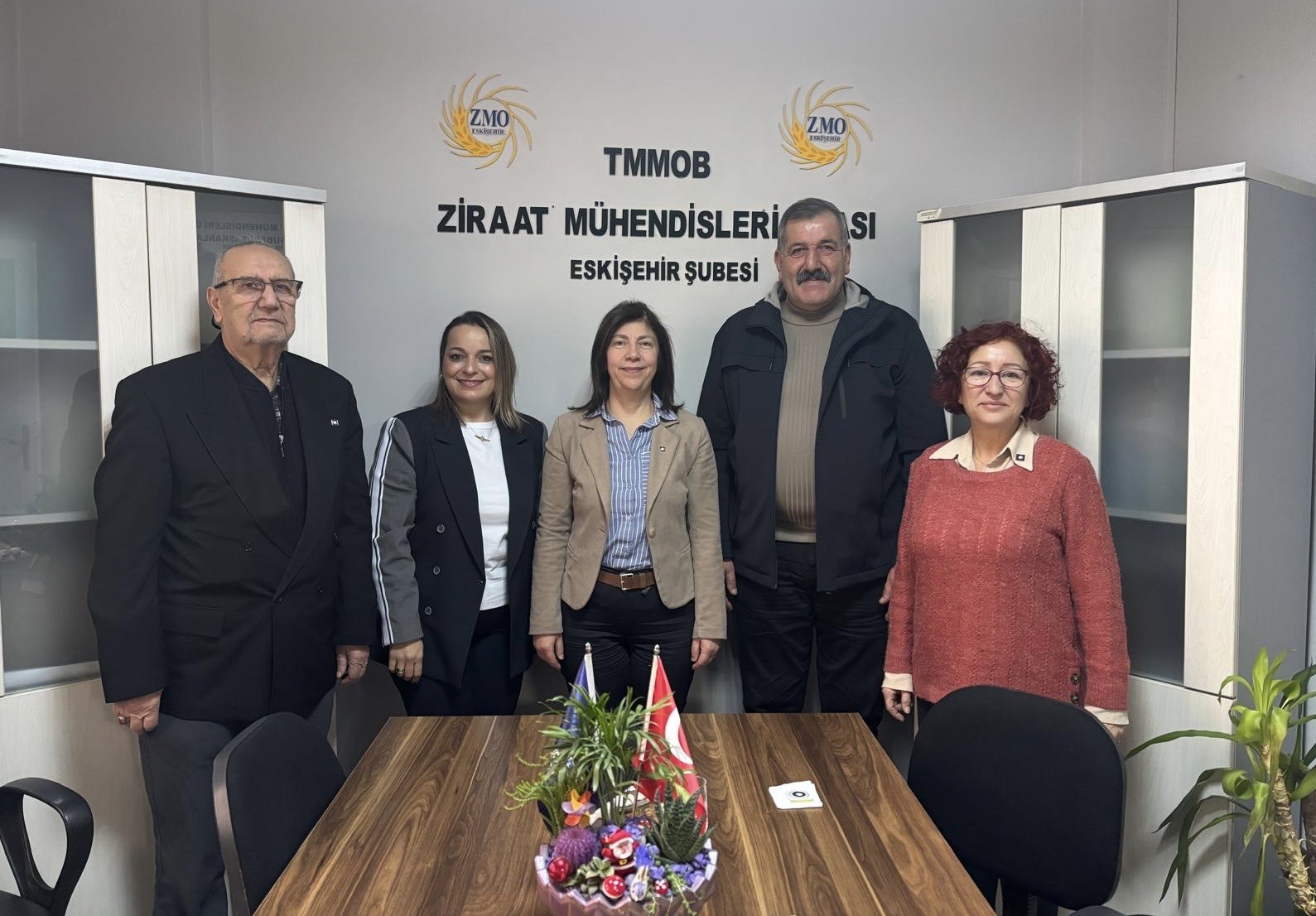 ÇİFTÇİ MALLARI KORUMA BAŞKANLIĞI’NIN ŞUBEMİZİ TEBRİK ZİYARETİ 