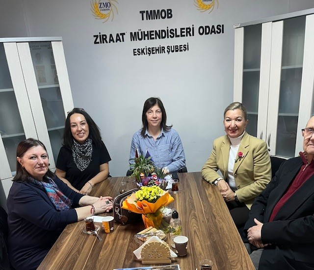TEPEBAŞI SAĞLIKLI KENT KONSEYİ’NDEN ZMO ESKİŞEHİR ŞUBEMİZE TEBRİK ZİYARETİ