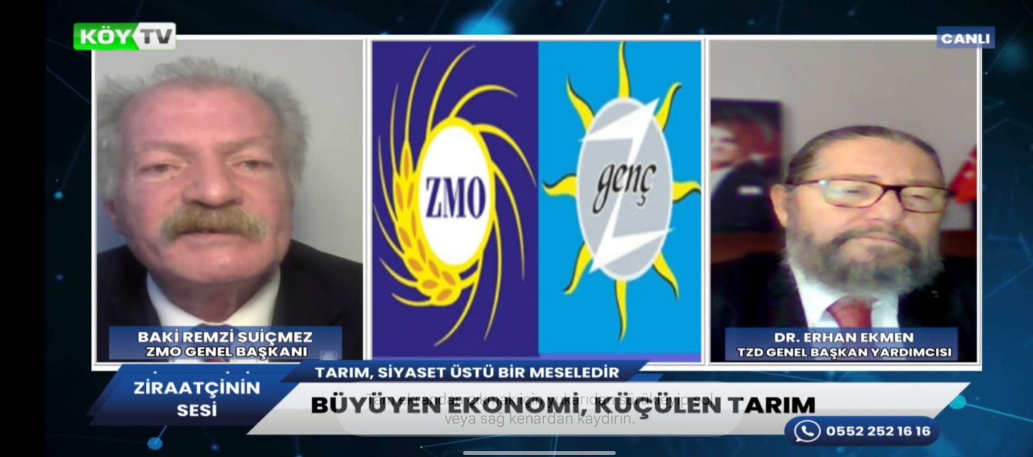 KÖY TV – “ZİRAATÇININ SESİ” PROGRAMI
