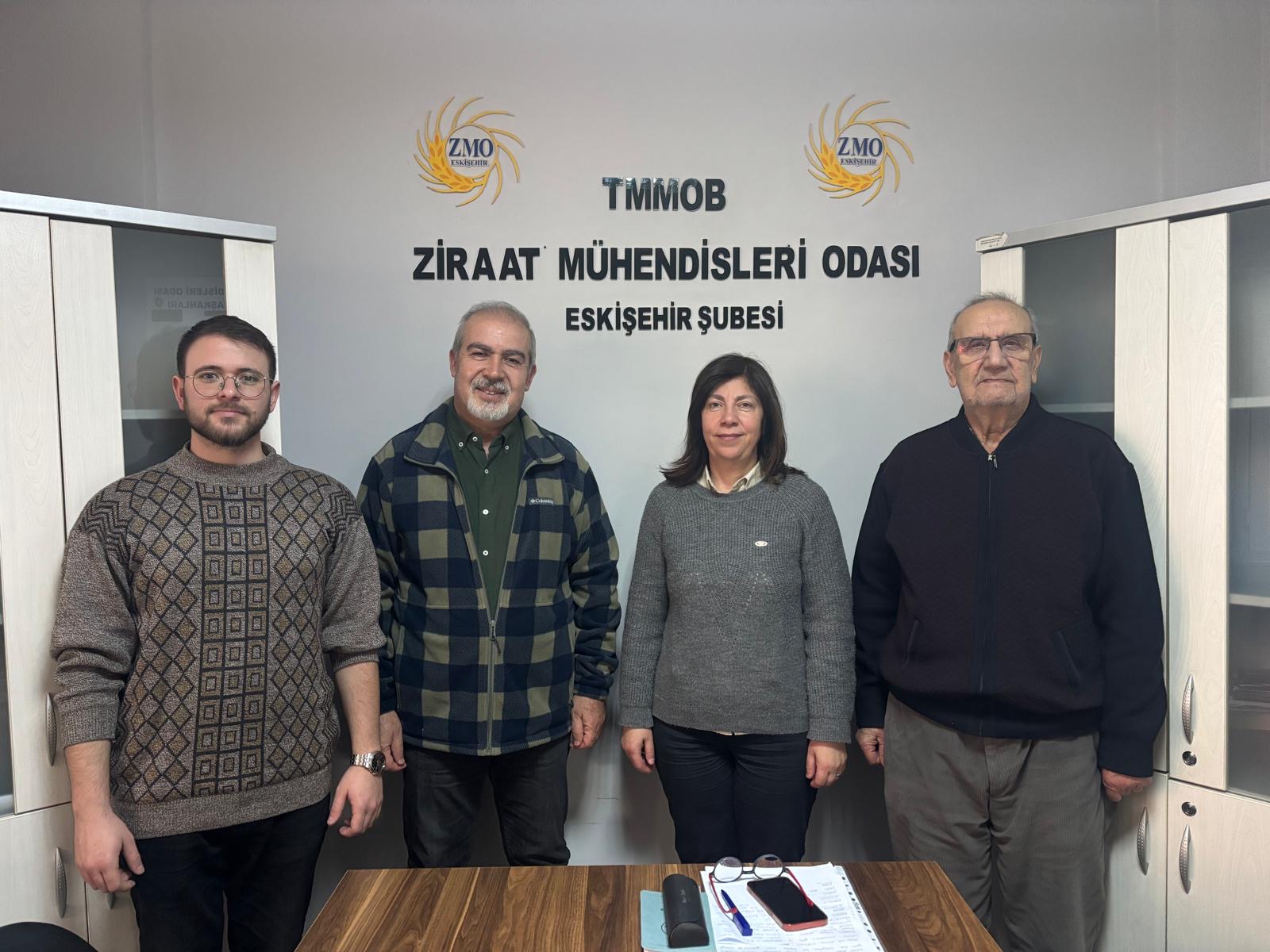 TÇEV EKO OKULLAR İL KOORDİNATÖRÜ’NÜN ŞUBEMİZE ZİYARETİ 