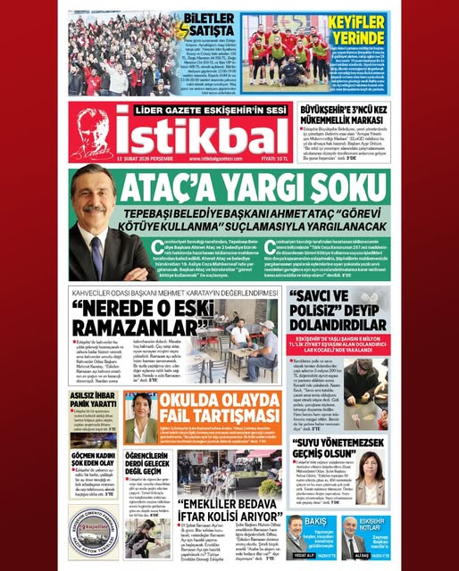 İSTİKBAL- SUYU YÖNETEMEZSEK GEÇMİŞ OLSUN-12 ŞUBAT 2026