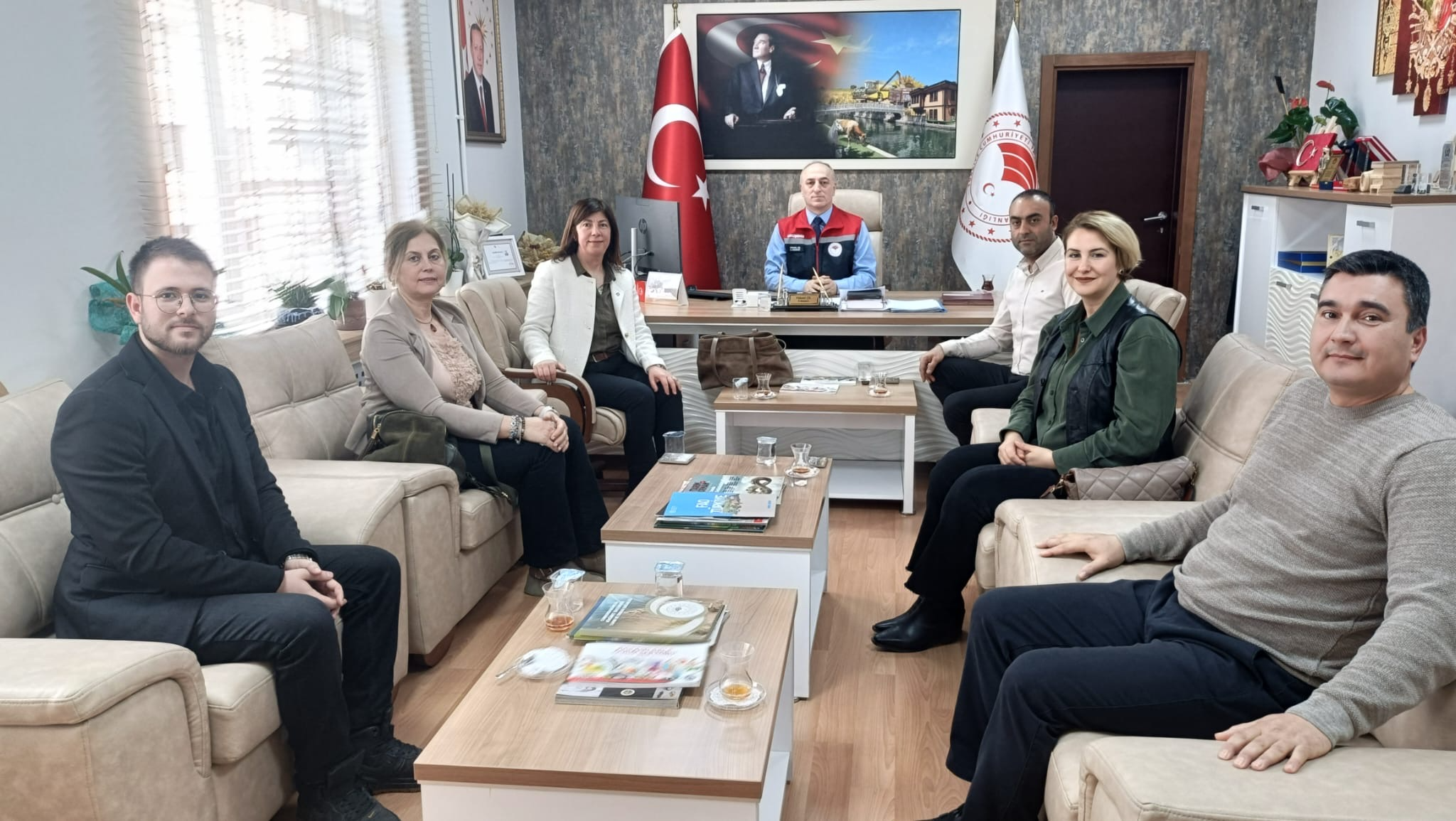 ESKİŞEHİR İL TARIM VE ORMAN MÜDÜRÜ ZİYARETİ 