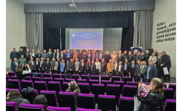 TRABZON ŞUBEMİZDEN “KIYI YAPILARI VE KARADENİZ’DE BİYOÇEŞİTLİLİK” BAŞLIKLI BİLİMSEL PAYLAŞIM VE PLAKET TÖRENİ