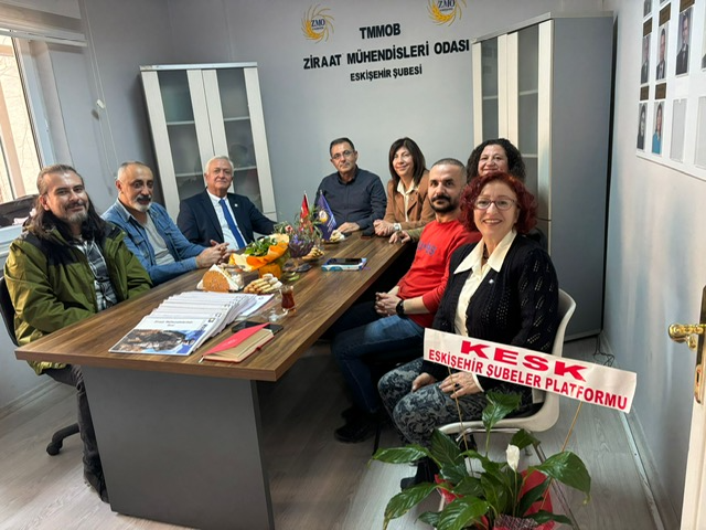 KESK ESKİŞEHİR ŞUBELER PLATFORMU, ŞUBEMİZİ ZİYARET ETTİ