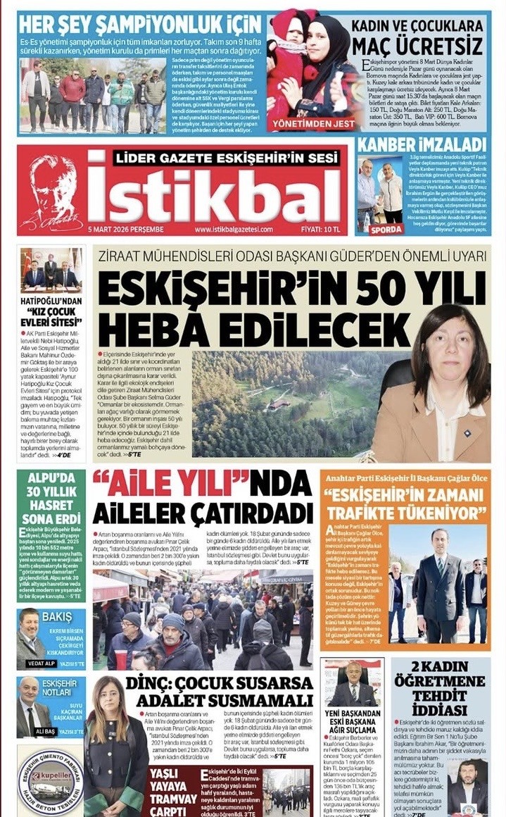 İSTİKBAL- ESKİŞEHİR'İN 50 YILI HEBA EDİLECEK