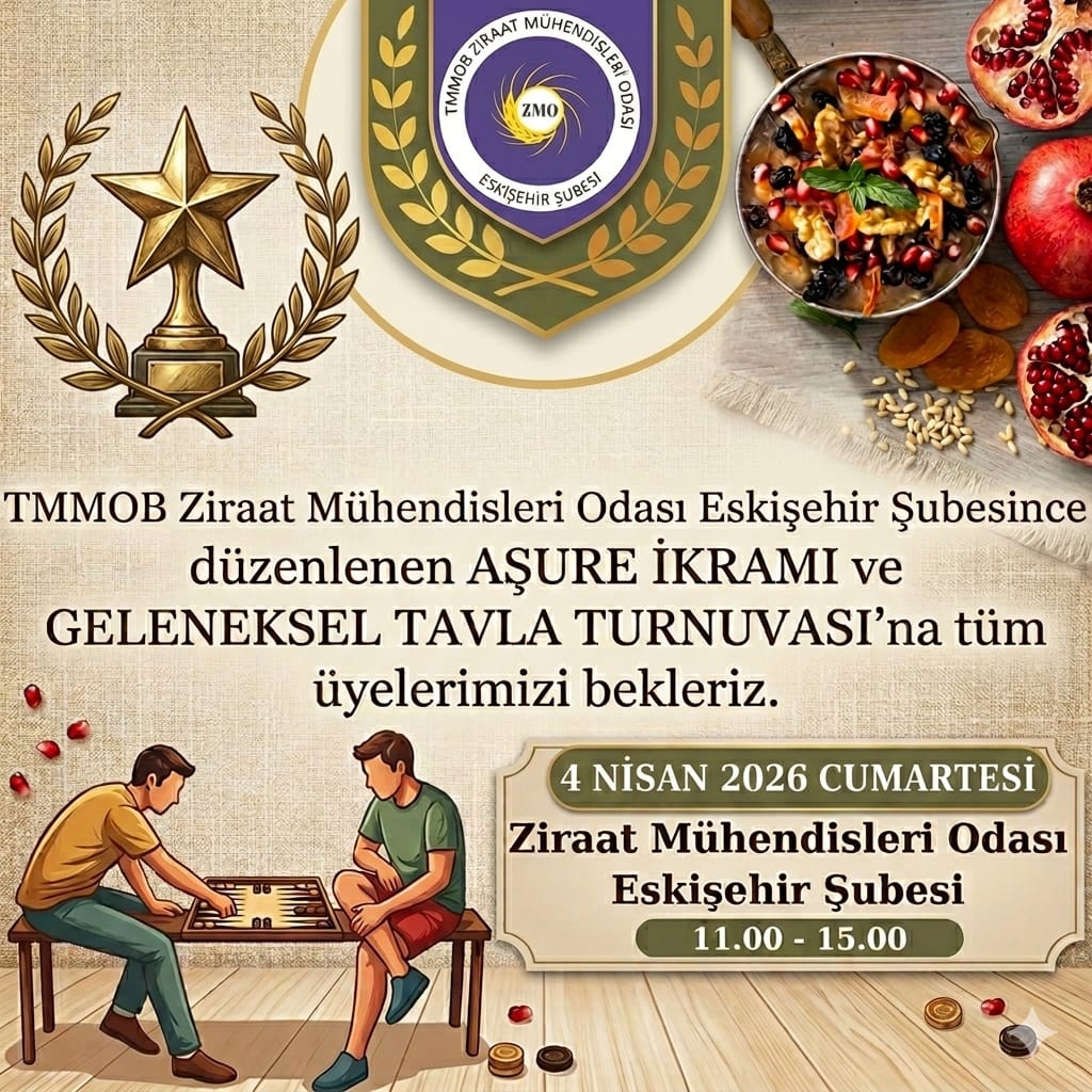 GELENEKSEL AŞURE İKRAMI VE TAVLA TURNUVASI - 4 NİSAN 2026