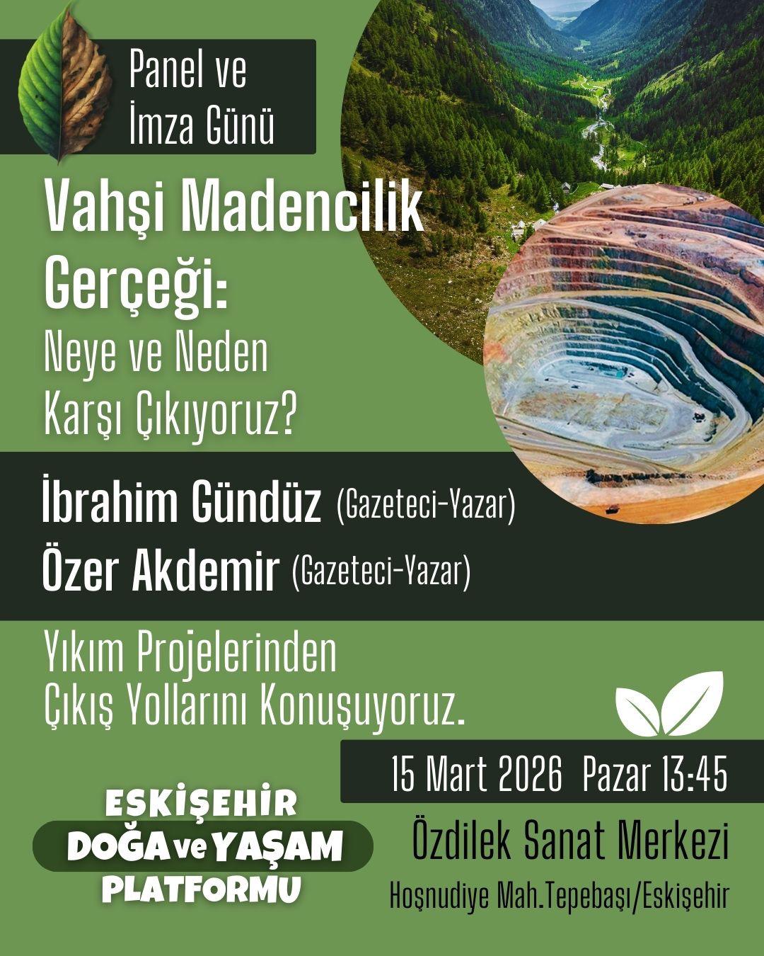 PANEL VE İMZA GÜNÜ-15 MART 2026