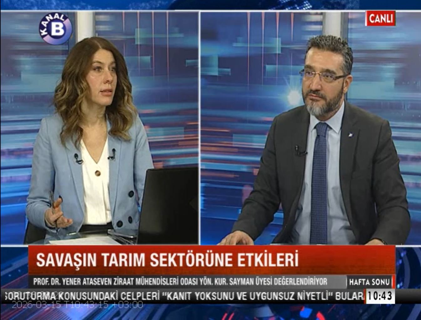 KANAL B – “HAFTA SONU” PROGRAMI