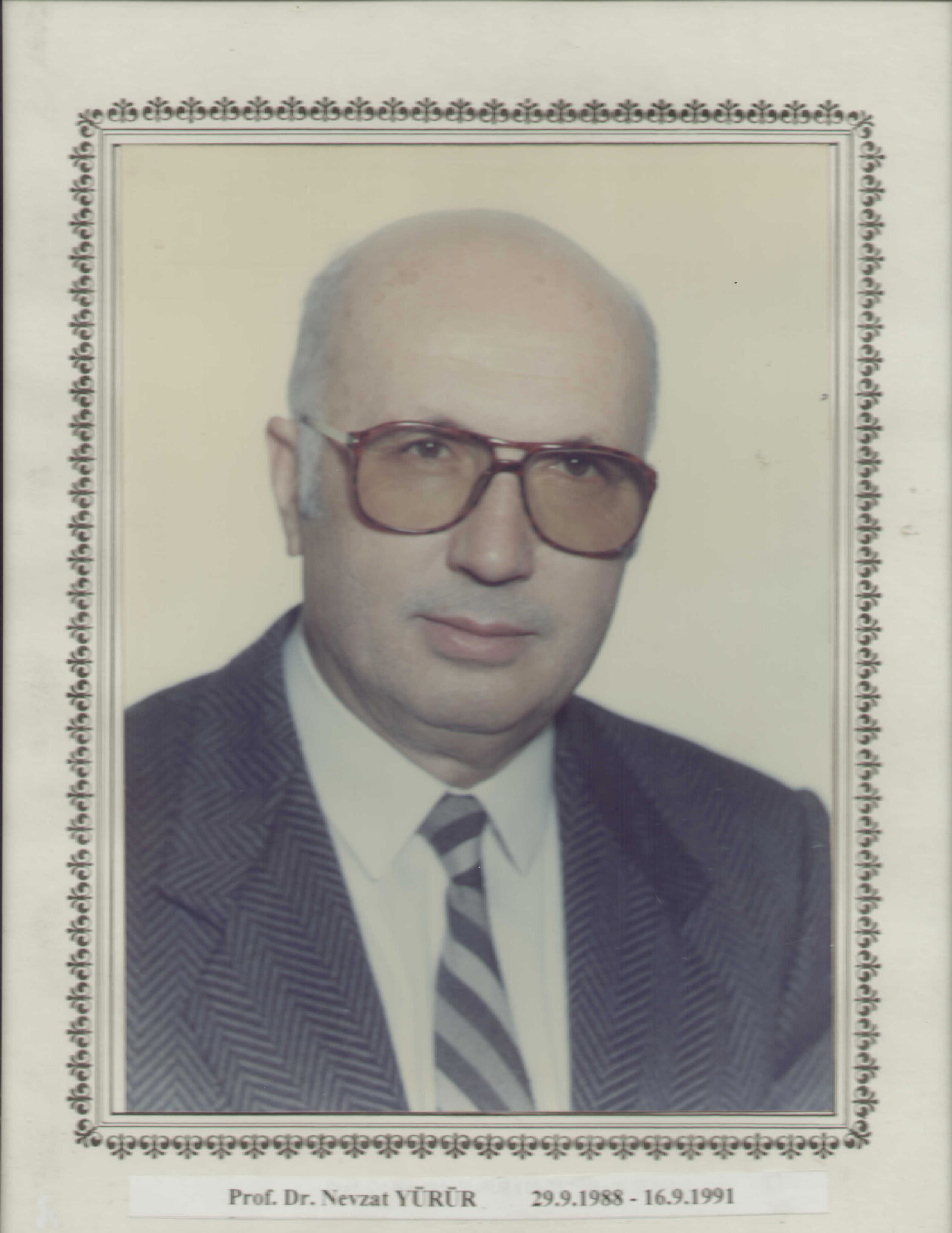ODAMIZ 1703 SİCİLNO`LU ÜYESİ PROF. DR. NEVZAT YÜRÜR VEFAT ETMİŞTİR.