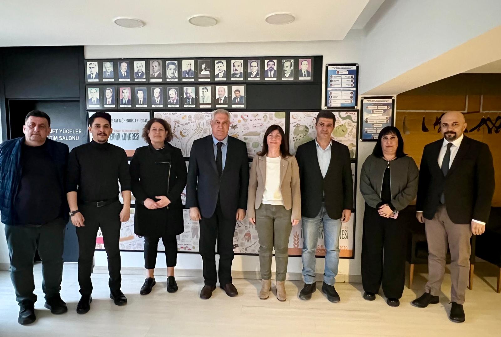 TMMOB ZMO YÖNETİM KURULU GÖREV DAĞILIMINI YAPTI