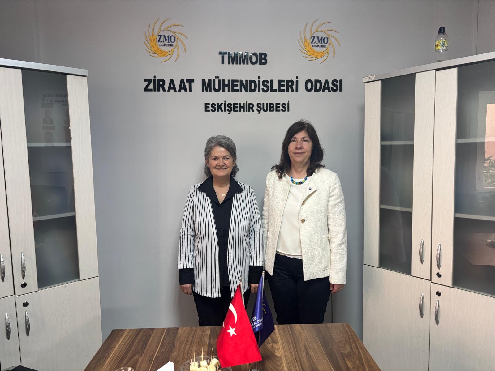 MİHALİÇÇIK KADIN KOOPERATİFİ BAŞKANININ ZİYARETİ