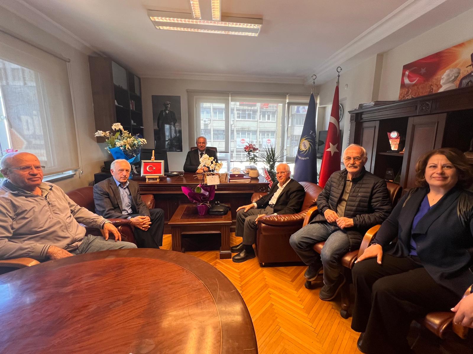 TARIMSAL GELİŞME, EĞİTİM VE SOSYAL DAYANIŞMA VAKFI’NIN (TARGEV) ODA’MIZA ZİYARETİ