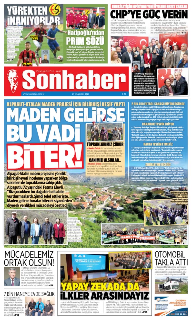 SON HABER- MADEN GELİRSE BU VADİ BİTER!- 21 NİSAN 2026