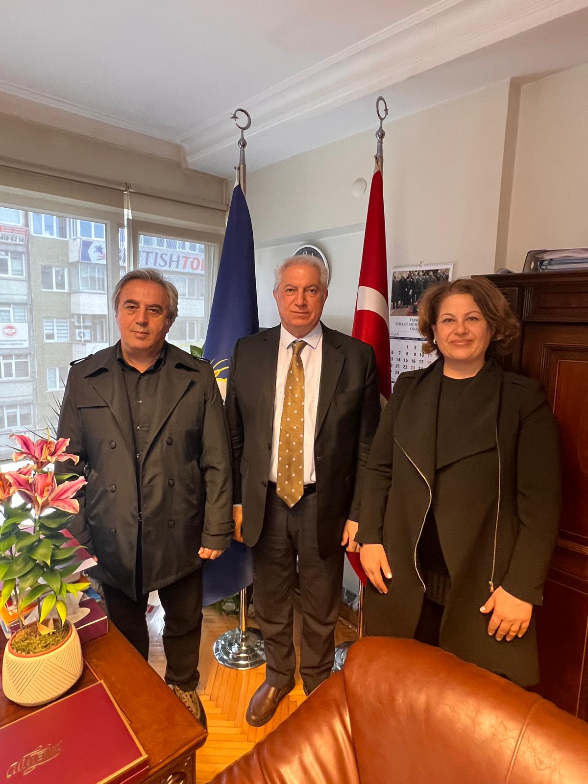 ÜYEMİZ FATİH TAŞDÖĞEN’İN ODA’MIZA ZİYARETİ