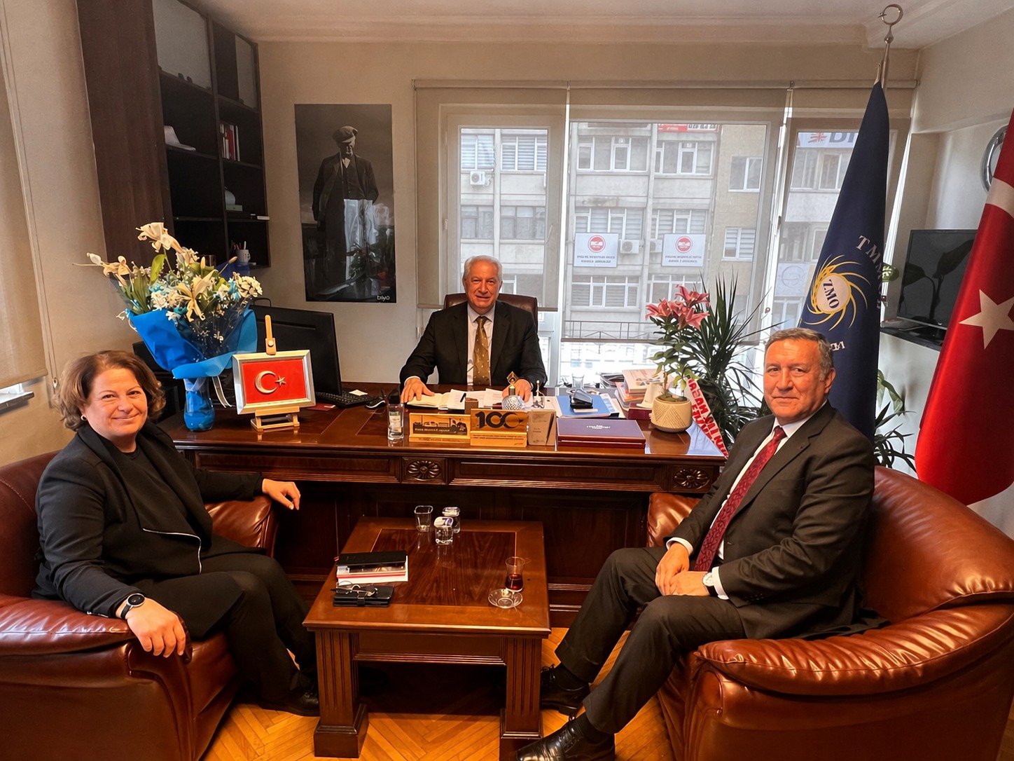CHP NİĞDE MİLLETVEKİLİ ÖMER FETHİ GÜRER’İN ODA’MIZA ZİYARETİ