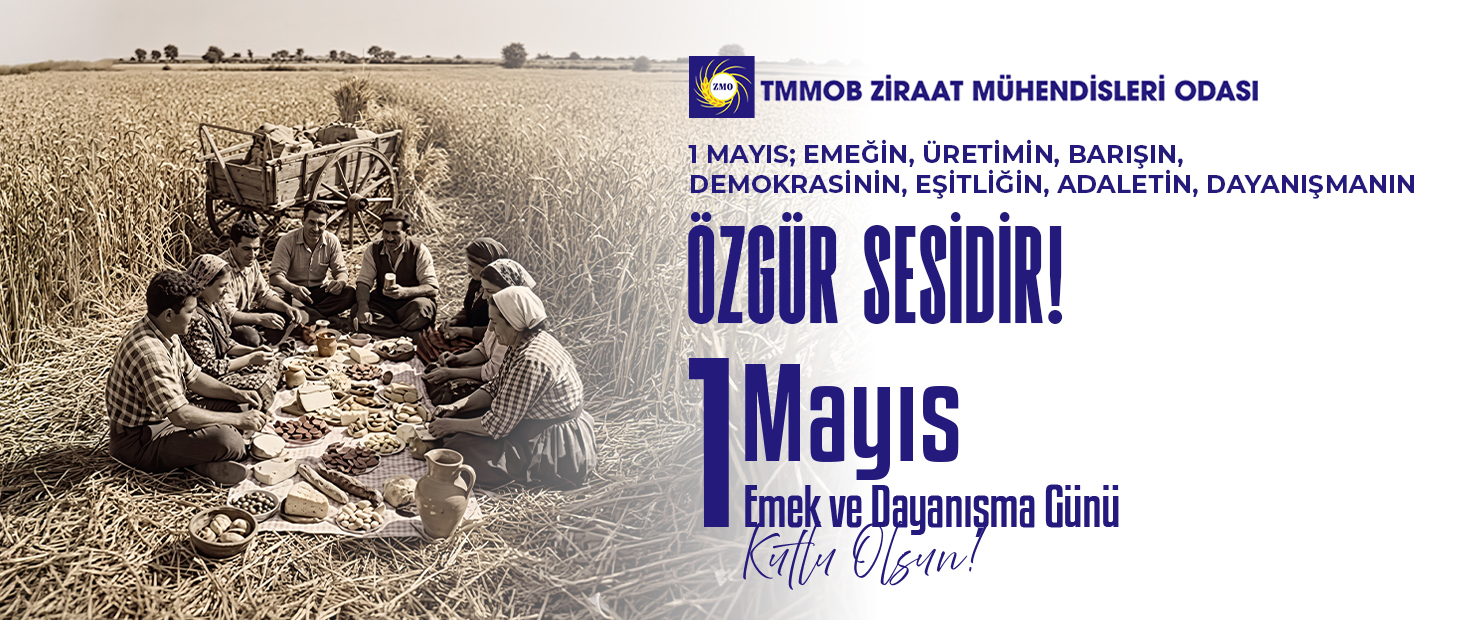 1 MAYIS; EMEĞİN, ÜRETİMİN, BARIŞIN, DEMOKRASİNİN, EŞİTLİĞİN, ADALETİN, DAYANIŞMANIN ÖZGÜR SESİDİR!