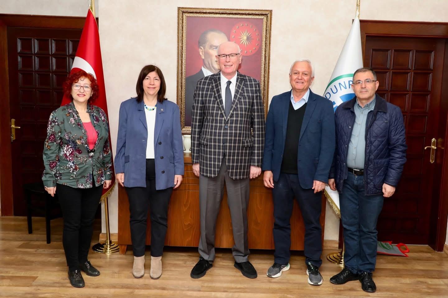 ODUNPAZARI BELEDİYE BAŞKANI ZİYARETİ 
