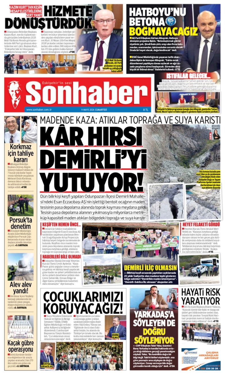 SON HABER- KAR HIRSI DEMİRLİ'Yİ YUTUYOR- 9 MAYIS 2026