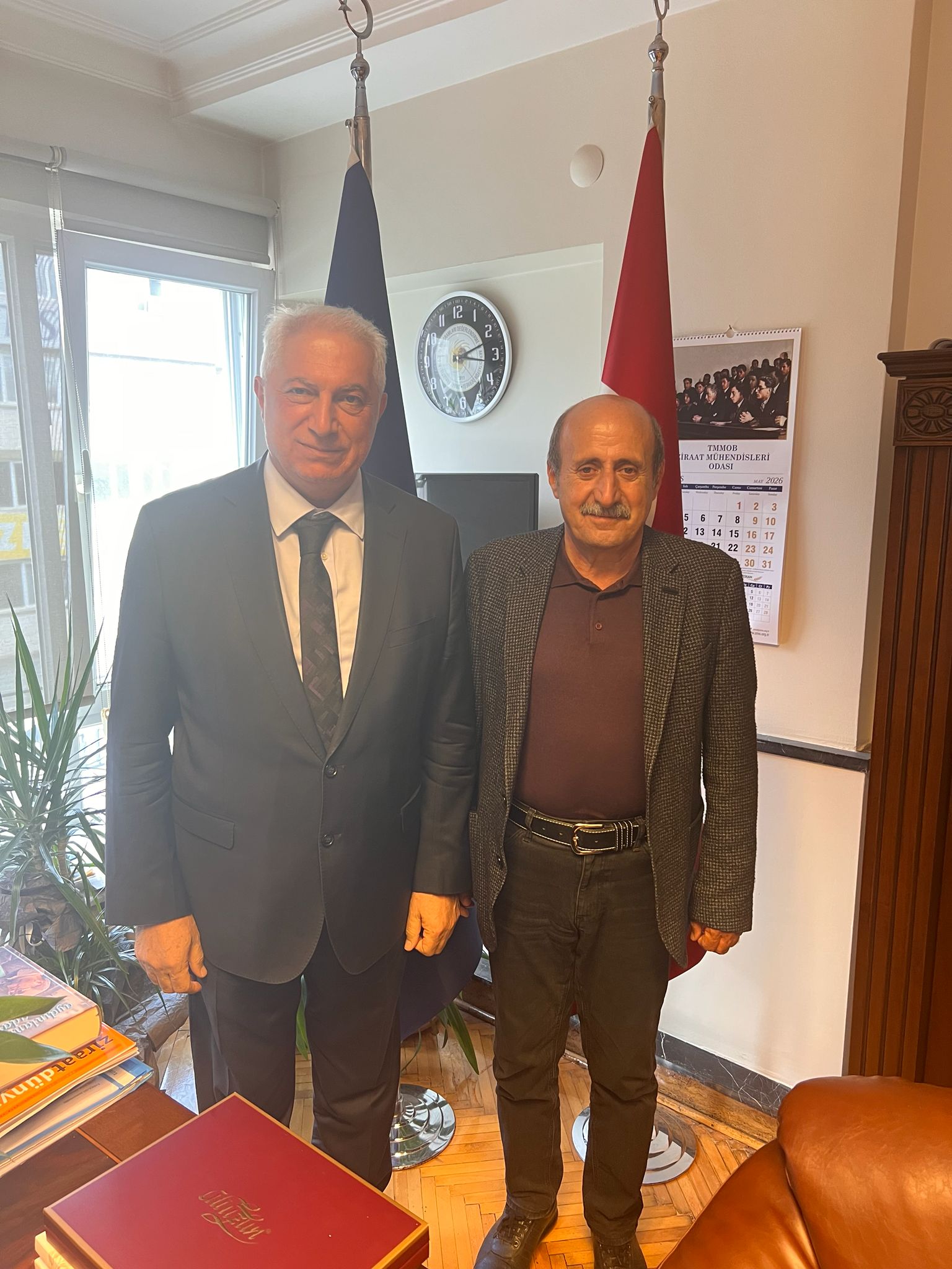 EGE KENT KONSEYLERİ BİRLİĞİ BAŞKANI HAMİT MUMCU ODA’MIZI ZİYARET ETTİ