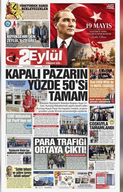 2 EYLÜL GAZETESİ: SAHTE TOHUM VE GÜBRE TARIMI TEHDİT EDİYOR - 19 MAYIS 2026