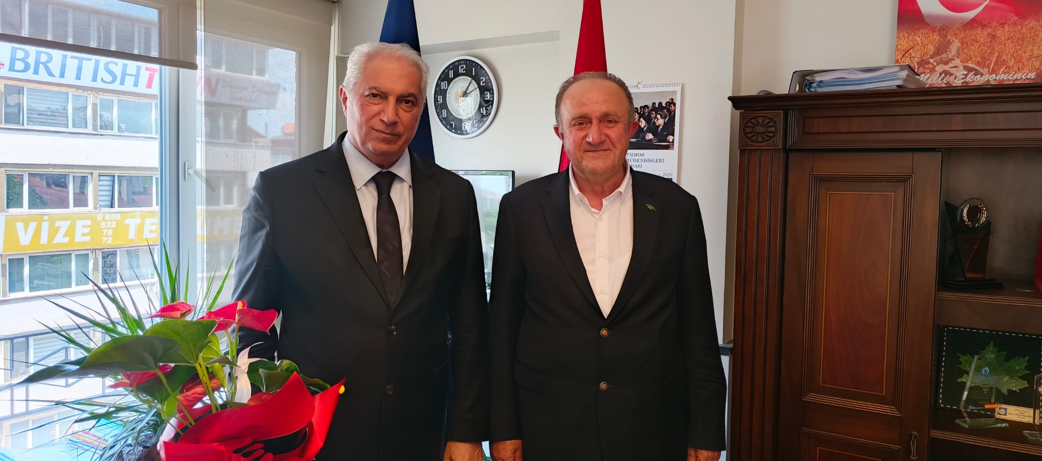 TEMA VAKFI ANKARA İL TEMSİLCİSİ NEVZAT ÖZER ODA'MIZI ZİYARET ETTİ