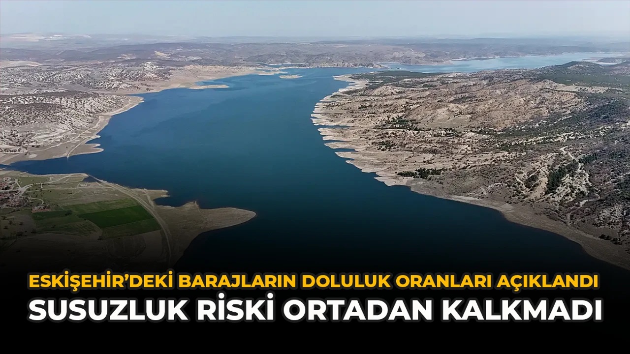 EHA HABER: ESKİŞEHİR’DEKİ BARAJLARIN DOLULUK ORANLARI AÇIKLANDI: “SUSUZLUK RİSKİ ORTADAN KALKMADI”-4 HAZİRAN 2026