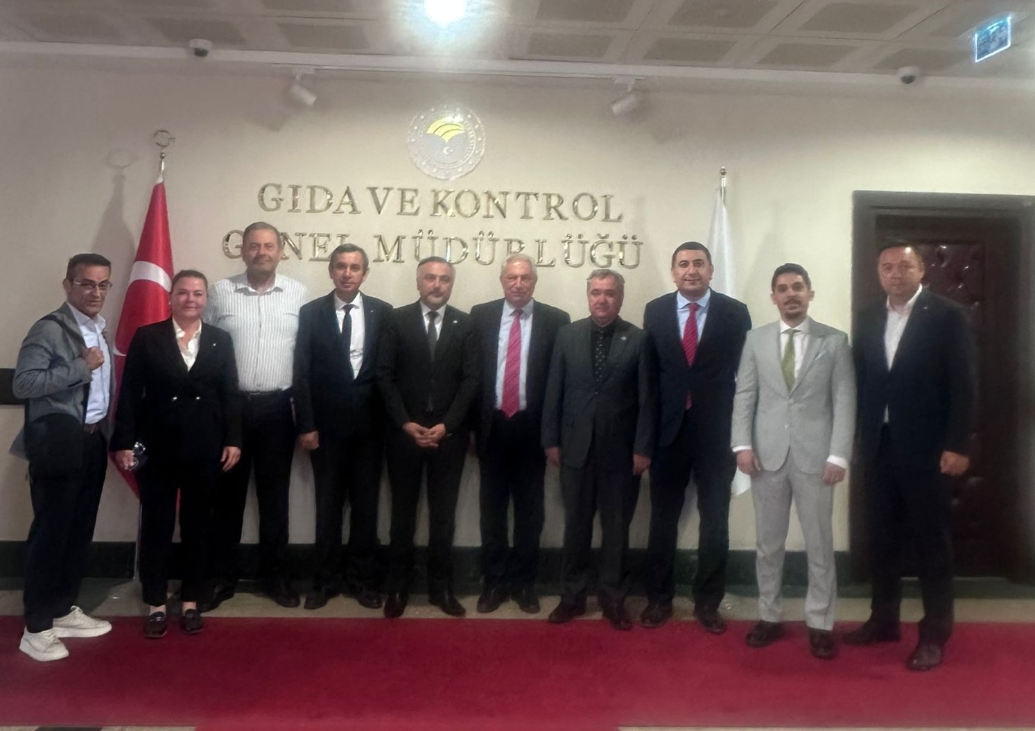 GIDA VE KONTROL GENEL MÜDÜRÜ DR. ERSİN DİLBER’İ ZİYARET ETTİK
