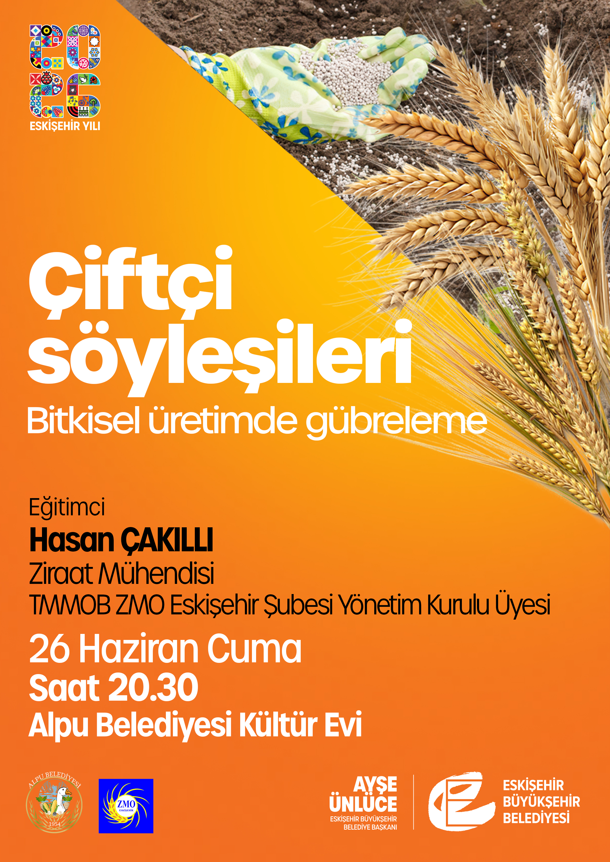 ÇİFTÇİ SÖYLEŞİLERİ ALPU- 26 HAZİRAN 2026
