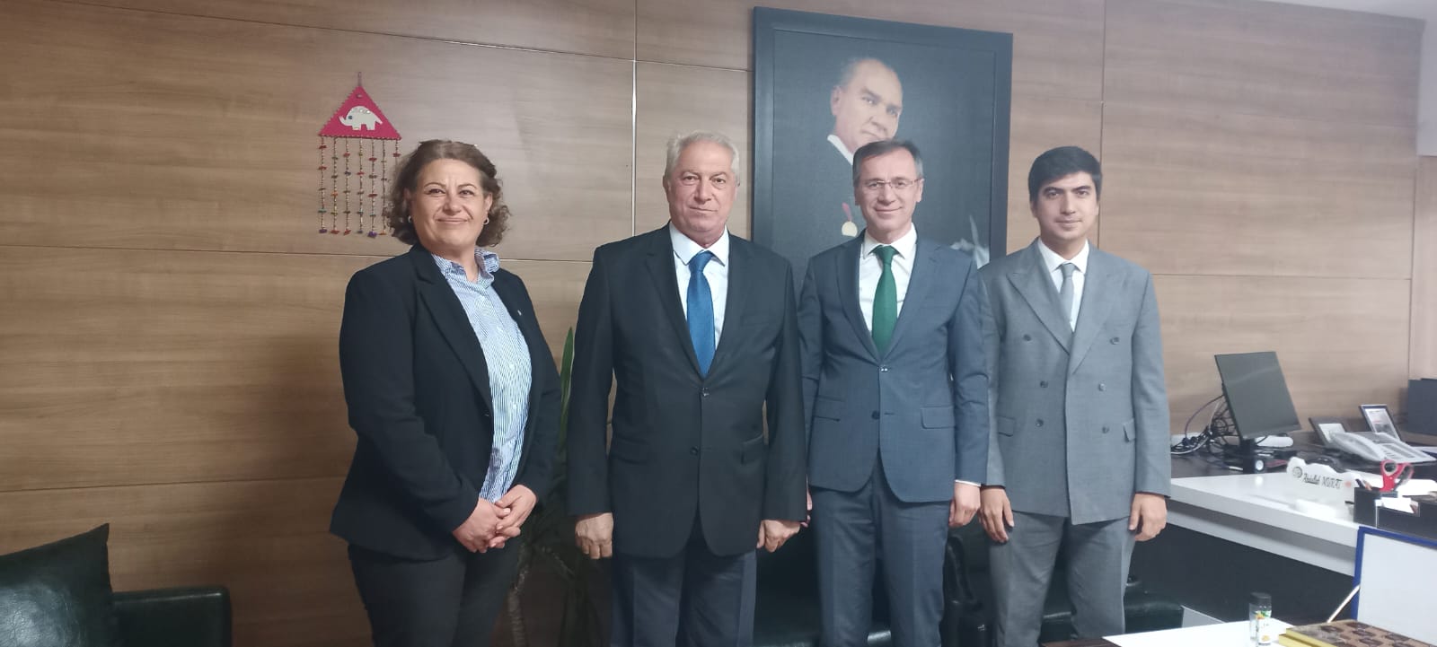 BİLİRKİŞİLİK DAİRE BAŞKANI ABDULLAH MURAT'I ZİYARET ETTİK